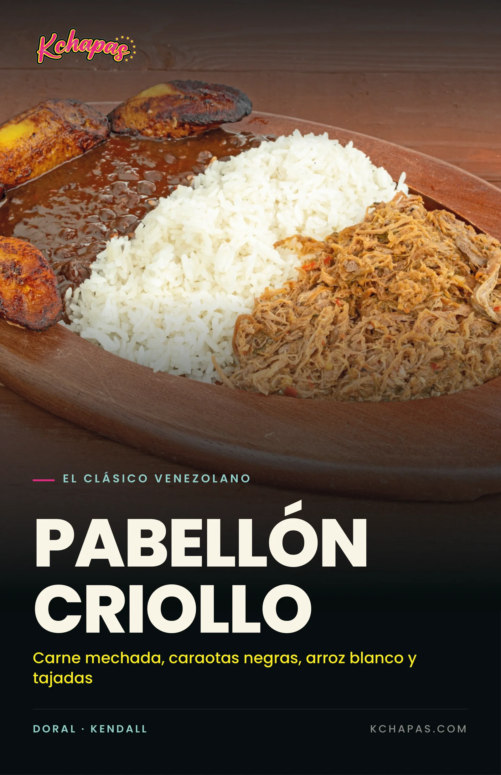Póster del pabellón criollo