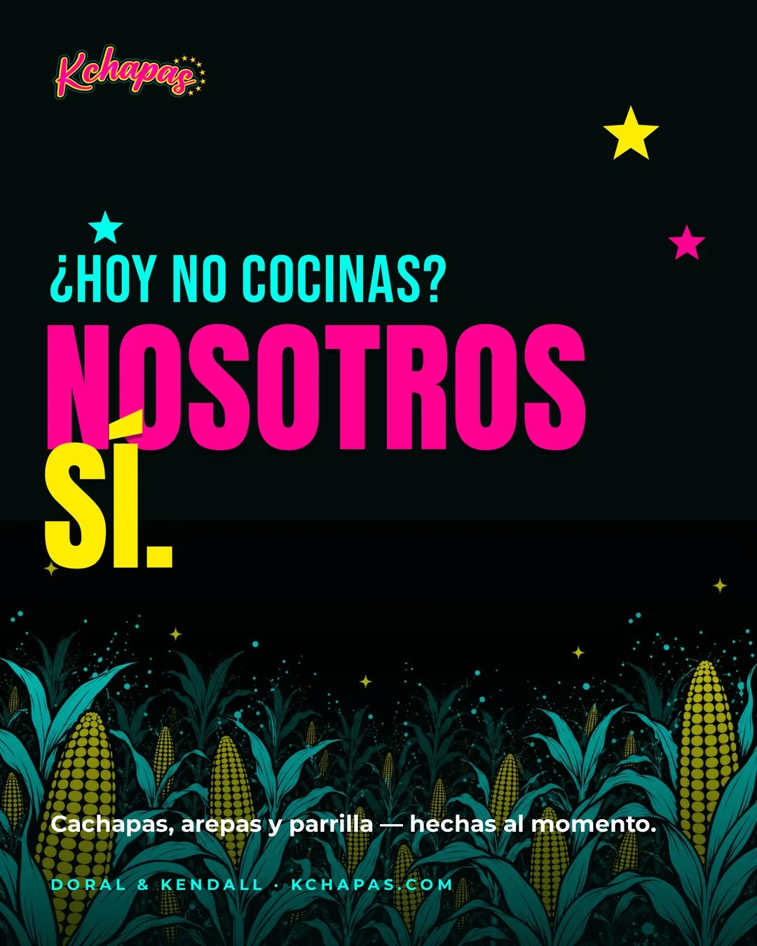 Publicación: ¿hoy no cocinas? Nosotros sí